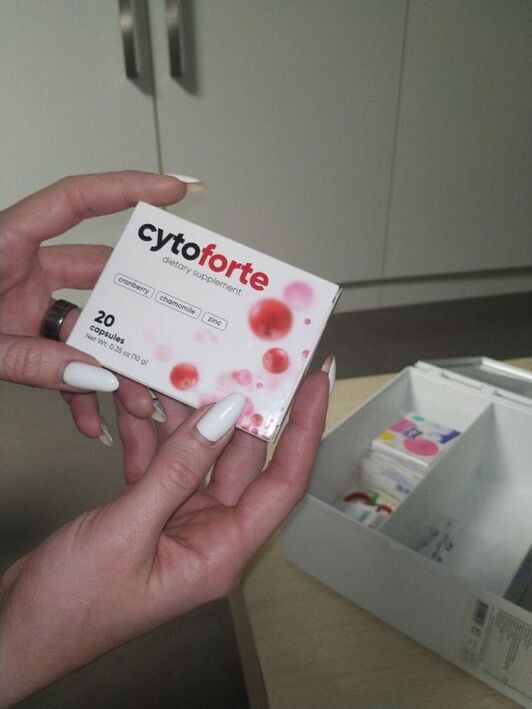 Cyto Forte cystitis cure quickly - personal experience